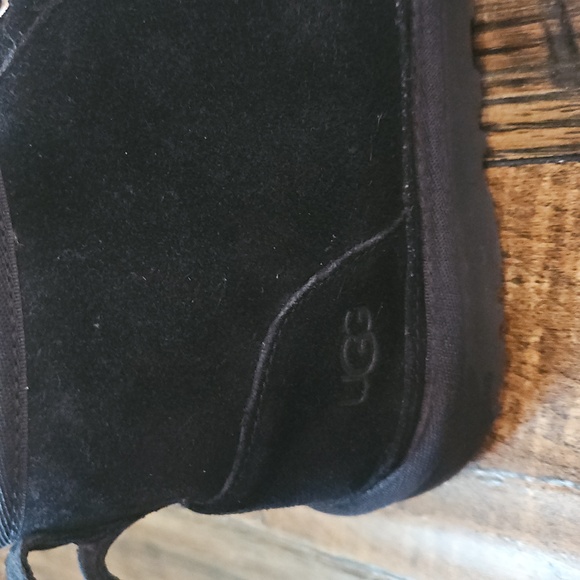 UGG Men\'s Black Chukka Suede‎ Leather Boots with Brown Laces. Size 10 main image 7